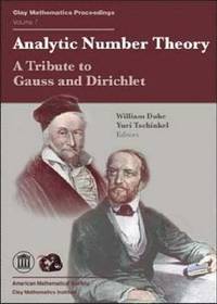 bokomslag Analytic Number Theory: A Tribute to Gauss and Dirichlet