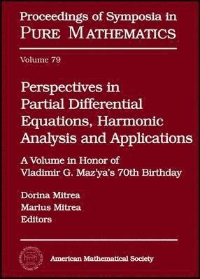 Perspectives in Partial Differential Equations, Harmonic Analysis and Applications, Inbunden