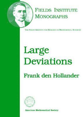 Frank den Hollander - Large Deviations, Häftad