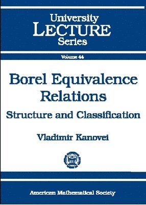 bokomslag Borel Equivalence Relations