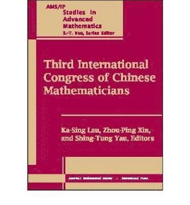 bokomslag Third International Congress of Chinese Mathematicians