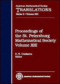 bokomslag Proceedings of the St. Petersburg Mathematical Society, Volume XIII