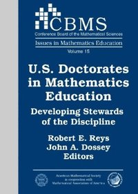 bokomslag U.S. Doctorates in Mathematics Education