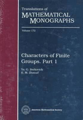 bokomslag Characters of Finite Groups. Part I