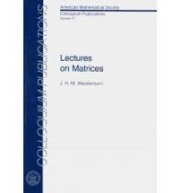 bokomslag Lectures on Matrices