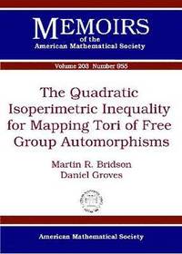 bokomslag The Quadratic Isoperimetric Inequality for Mapping Tori of Free Group Automorphisms