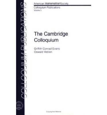 bokomslag The Cambridge Colloquium