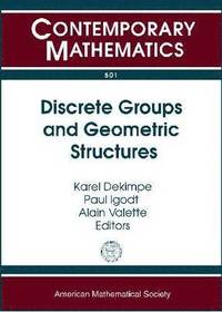 bokomslag Discrete Groups and Geometric Structures