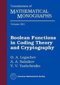 bokomslag Boolean Functions in Coding Theory and Cryptography