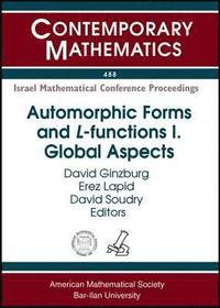 bokomslag Automorphic Forms and L-functions II: Global Aspects