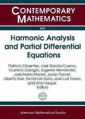 Harmonic Analysis and Partial Differential Equations 1