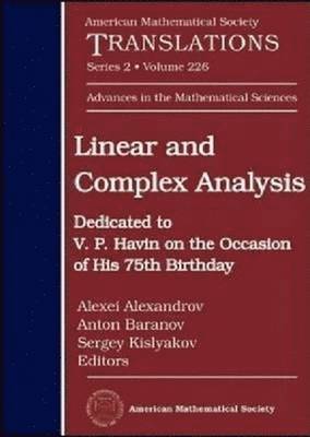 Linear and Complex Analysis 1