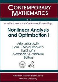 bokomslag Nonlinear Analysis and Optimization I