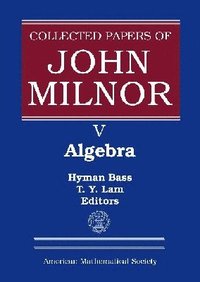 bokomslag Collected Papers of John Milnor, Volume V