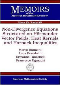 bokomslag Non-Divergence Equations Structured On Hormander Vector Fields