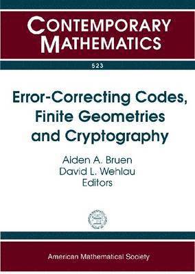 Error-Correcting Codes, Finite Geometries and Cryptography 1