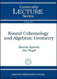 bokomslag Koszul Cohomology and Algebraic Geometry