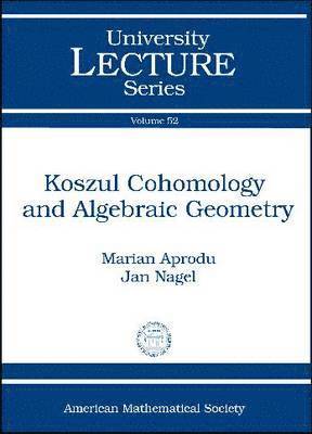 bokomslag Koszul Cohomology and Algebraic Geometry