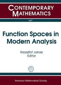 bokomslag Function Spaces in Modern Analysis