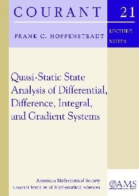 Quasi-Static State Analysis of Differential, Difference, Integral and Gradient Systems 1