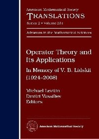 bokomslag Operator Theory and Its Applications