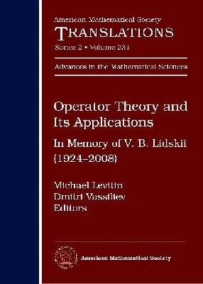 bokomslag Operator Theory and Its Applications