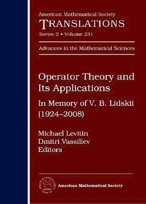 Michael Levitin, Dmitri Vassilev - Operator Theory and Its Applications, Inbunden
