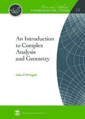 An Introduction to Complex Analysis and Geometry 1