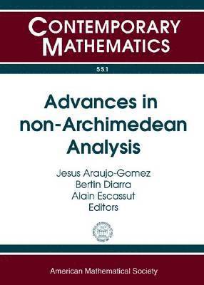 bokomslag Advances in non-Archimedean Analysis