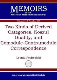 bokomslag Two Kinds of Derived Categories, Koszul Duality, and Comodule-Contramodule Correspondence