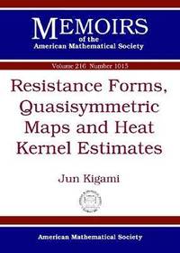 bokomslag Resistance Forms, Quasisymmetric Maps and Heat Kernel Estimates