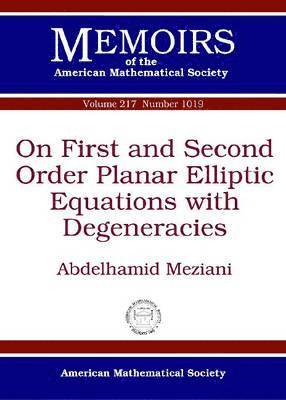 On First and Second Order Planar Elliptic Equations with Degeneracies 1