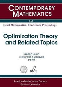 bokomslag Optimization Theory and Related Topics