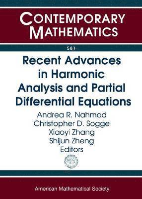 bokomslag Recent Advances in Harmonic Analysis and Partial Differential Equations