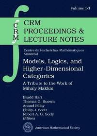bokomslag Models, Logics, and Higher-Dimensional Categories