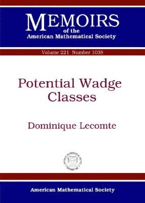 Dominique Lecomte - Potential Wadge Classes, Häftad