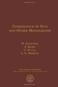 bokomslag Congruence of Sets and Other Monographs