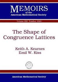 bokomslag The Shape of Congruence Lattices