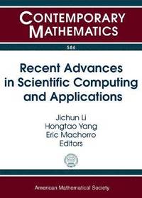 bokomslag Recent Advances in Scientific Computing and Applications