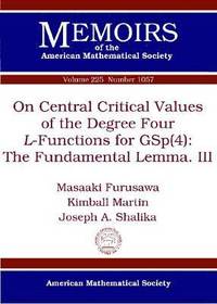 bokomslag On Central Critical Values of the Degree Four L-Functions for GSp(4)