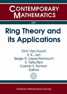 bokomslag Ring Theory and Its Applications