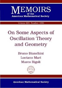 bokomslag On Some Aspects of Oscillation Theory and Geometry