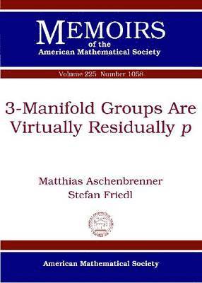 Matthias Aschenbrenner, Stefan Friedl - 3-Manifold Groups Are Virtually Residually p, Häftad