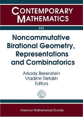 bokomslag Noncommutative Birational Geometry, Representations and Combinatorics