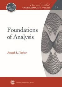 bokomslag Foundations of Analysis