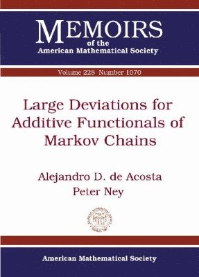 Large Deviations for Additive Functionals of Markov Chains 1