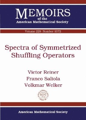 Victor Reiner, Franco Saliola, Volkmar Welker - Spectra of Symmetrized Shuffling Operators, Häftad