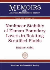 bokomslag Nonlinear Stability of Ekman Boundary Layers in Rotating Stratified Fluids