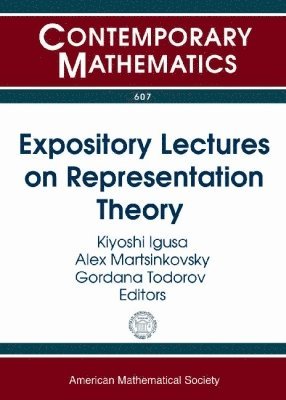 Kiyoshi Igusa, Alex Martsinkovsky, Gordana Todorov - Expository Lectures on Representation Theory, Häftad