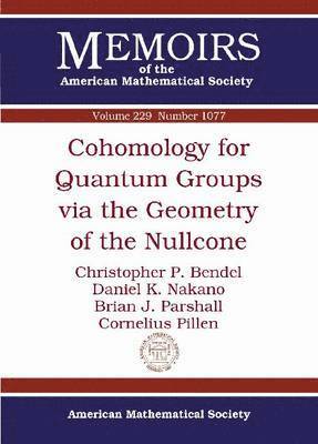Christopher P. Bendel, Daniel K. Nakano, Brian J. Parshall, Cornelius Pillen - Cohomology for Quantum Groups via the Geometry of the Nullcone, Häftad